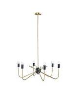 Simplie Fun Alexis 6-Light Metal Chandelier