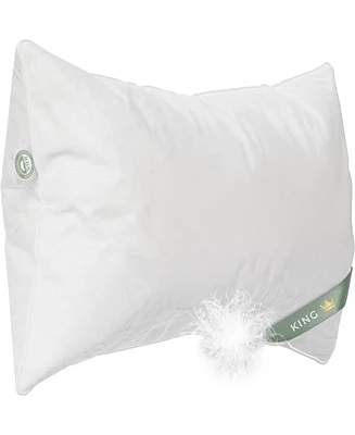 East Coast Bedding Soft Down Pillow 800 Fill Power Standard Size Pack of 1