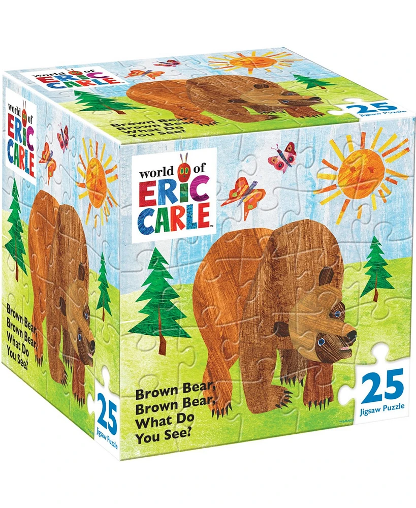 MasterPieces Puzzles MasterPieces World of Eric Carle - Brown Bear 25 Piece Jigsaw Puzzle