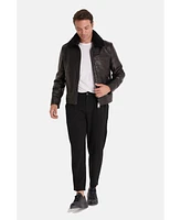 Furniq Uk Men's Leather Jacket