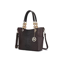 Mkf Collection Miriam Signature Tote Bag by Mia K