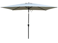 Simplie Fun Waterproof Patio Umbrella with Tilt and Crank