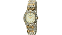 Swiss Edition Men's Two-Tone Gold Plated Bracelet Watch