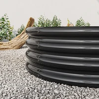 Large Metal Oval Raised Garden Bed