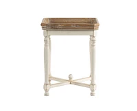 20x20x25" Square Alcott Side Table