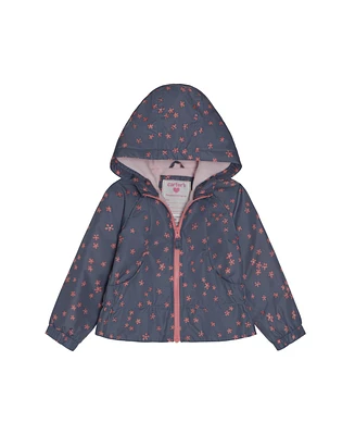 Carter's Girls Fleece-Lined Midweight Floral Jacket