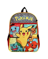 Pokemon Starter Characters 5-Piece Backpack Set