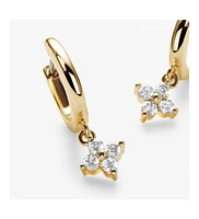 Ana Luisa Gold Huggie Hoop Earrings - Angela