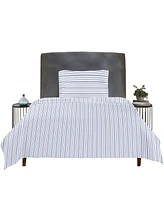 Printed Floral - 100% Organic Cotton Percale Twin Sheet Set Deep Pocket,