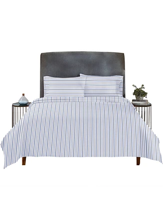 Printed Llama - 100% Organic Cotton Percale California King Bed Sheets Set Deep Pocket, Gots Certified