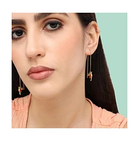 Sohi Women's Bird Drop Earrings