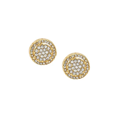 Sohi Women's Circular Stud Earrings