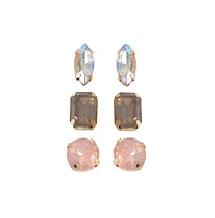 Sohi Women's Minimal Stud Earrings