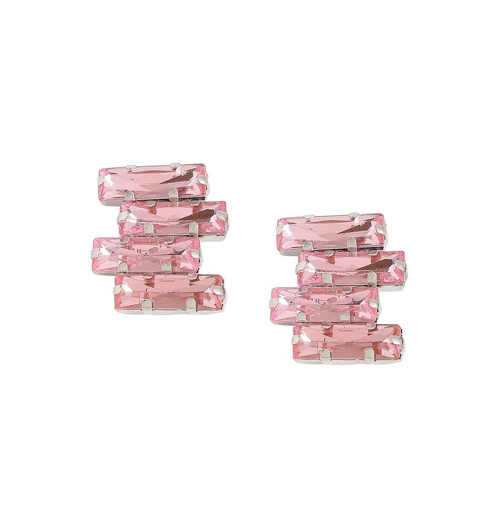 Sohi Women's Bar Stud Earrings