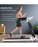 Streamdale Furniture Portable Electric Treadmill 3.5HP 14Km/H Foldable Gym-Home Fitness