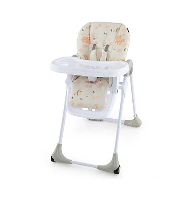 Slickblue Toddler 3-In-1 Convertible Baby High Chair