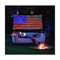 Twinkle Star American Labor Day Lights: Outdoor Decoration