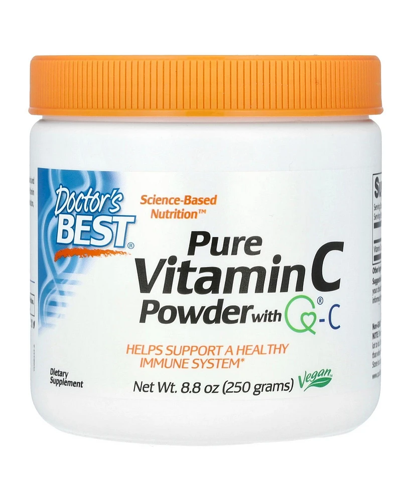 Doctor's Best Pure Vitamin C Powder with Q-c