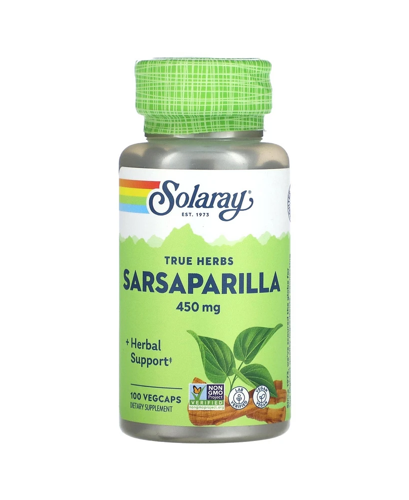 Solaray True Herbs Sarsaparilla 450 mg