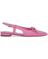 Circus Ny by Sam Edelman Women's Lafayette Pointed-Toe Slingback Bow Flats