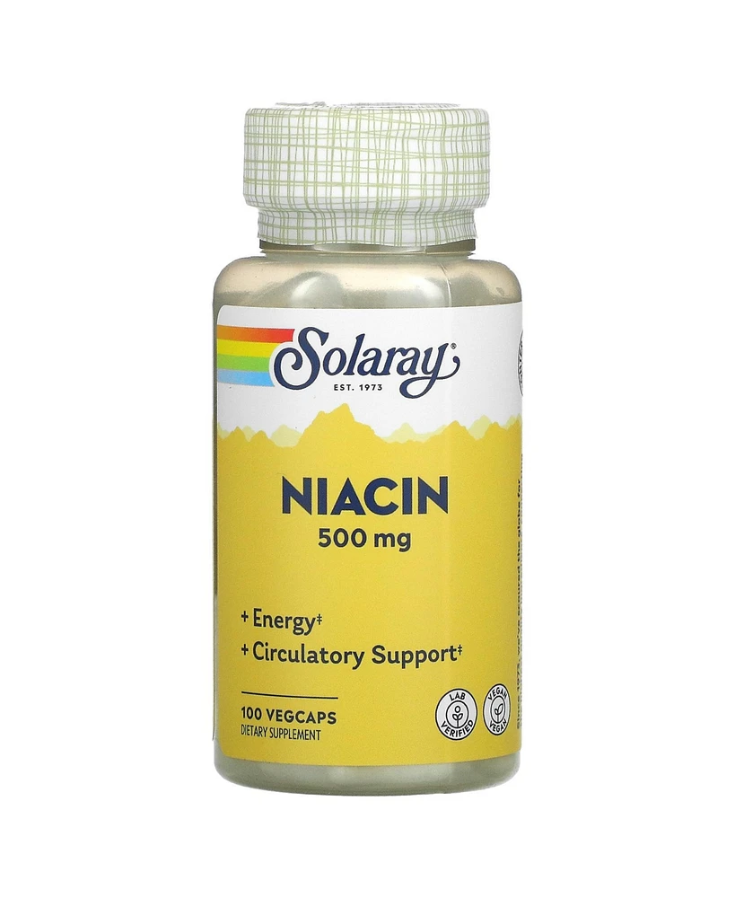 Solaray Niacin 500 mg