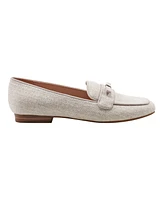 Bandolino Women's Meonna Square Toe Bow Detail Loafers