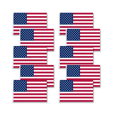 Yescom 10pcs 3'x5' Ft American Flag Us Usa Star Stripes Grommet Fit Flagpole Wholesale