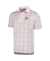 FootJoy Men's Arnold Palmer Invitational Primrose Print Lisle Polo