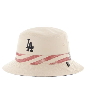 '47 Brand Men's Khaki Los Angeles Dodgers Glory Daze Bucket Hat