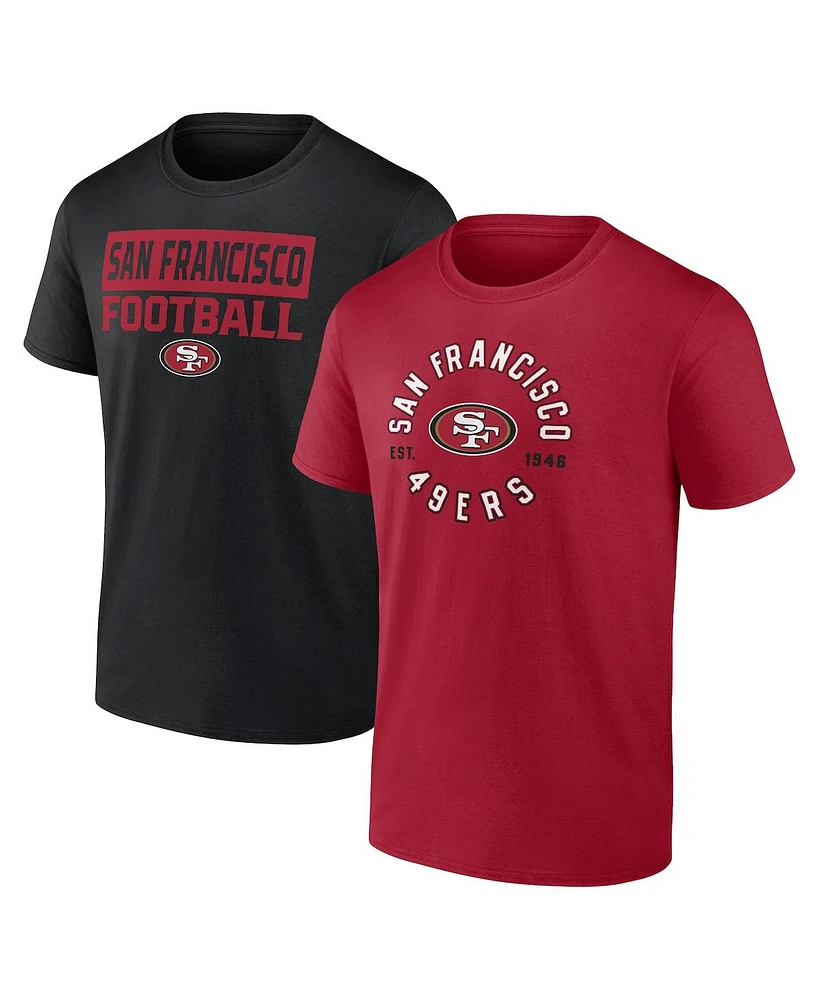 Fanatics Men's San Francisco 49ers Serve Combo Pack T-Shirt