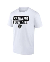 Fanatics Men's Las Vegas Raiders Serve Combo Pack T-Shirt