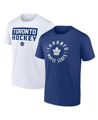 Fanatics Men's Toronto Maple Leafs Serve Combo Pack T-Shirt