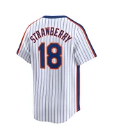 Nike Women's Navy New York Mets Darryl Strawberry Throwback Cooperstown Limited Jersey