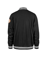 '47 Brand Men's Black Baltimore Orioles Pack Pro Camden Full-Zip Track Jacket