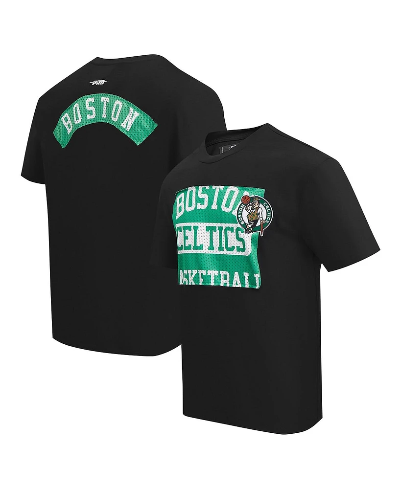 Pro Standard Men's Boston Celtics Made to Play Drop Shoulder T-Shirt