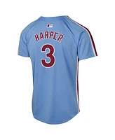 Nike Big Boys and Girls Bryce Harper Light Blue Philadelphia Phillies Alternate Limited Player Jersey