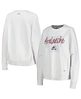 Msx by Michael Strahan Women's Colorado Avalanche Millie Raglan Pullover Sweatshirt