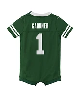 Newborn Infant Nike Ahmad Sauce Gardner Legacy New York Jets Game Romper Jersey