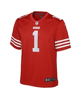 Nike Big Boys and Girls Deebo Samuel Sr Scarlet San Francisco 49ers Game Player Jersey