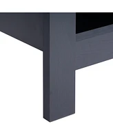 Amber & Emily Tv Stand with Open Shelves for TVs up to 85"