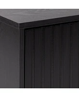 Amber & Emily Tv Stand with Fluted Doors for TVs up to 75"