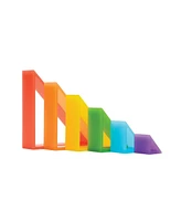 Kaplan Early Learning Discovery Triangles - Rainbow - 6 Pieces