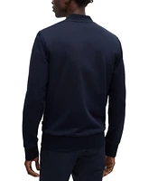 Boss by Hugo Boss Men's Technical Fabric Zip-Up Sweatshirt