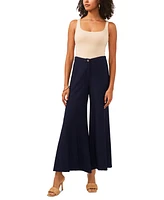 Vince Camuto Women's Elastic-Back Wide-Leg Trousers