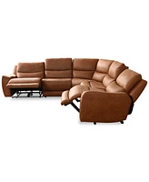 Tanico 5-Pc. Modular Sectional with 2 Power Motion Chairs