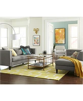 Closeout! Braylei Fabric Chaise, Created for Macy's