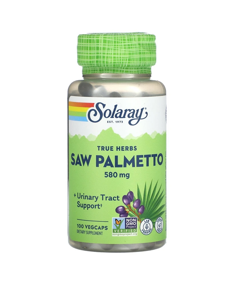 Solaray True Herbs Saw Palmetto 580 mg