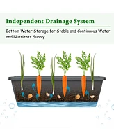 4 Ft Vertical Raised Garden Bed 5-Tier Planter Box