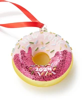 Holiday Lane New York Pink Frosted Donut Ornament, Exclusively at Macy's