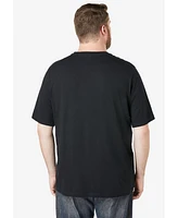 KingSize Big & Tall Shrink-Less Lightweight Pocket Crewneck T-Shirt